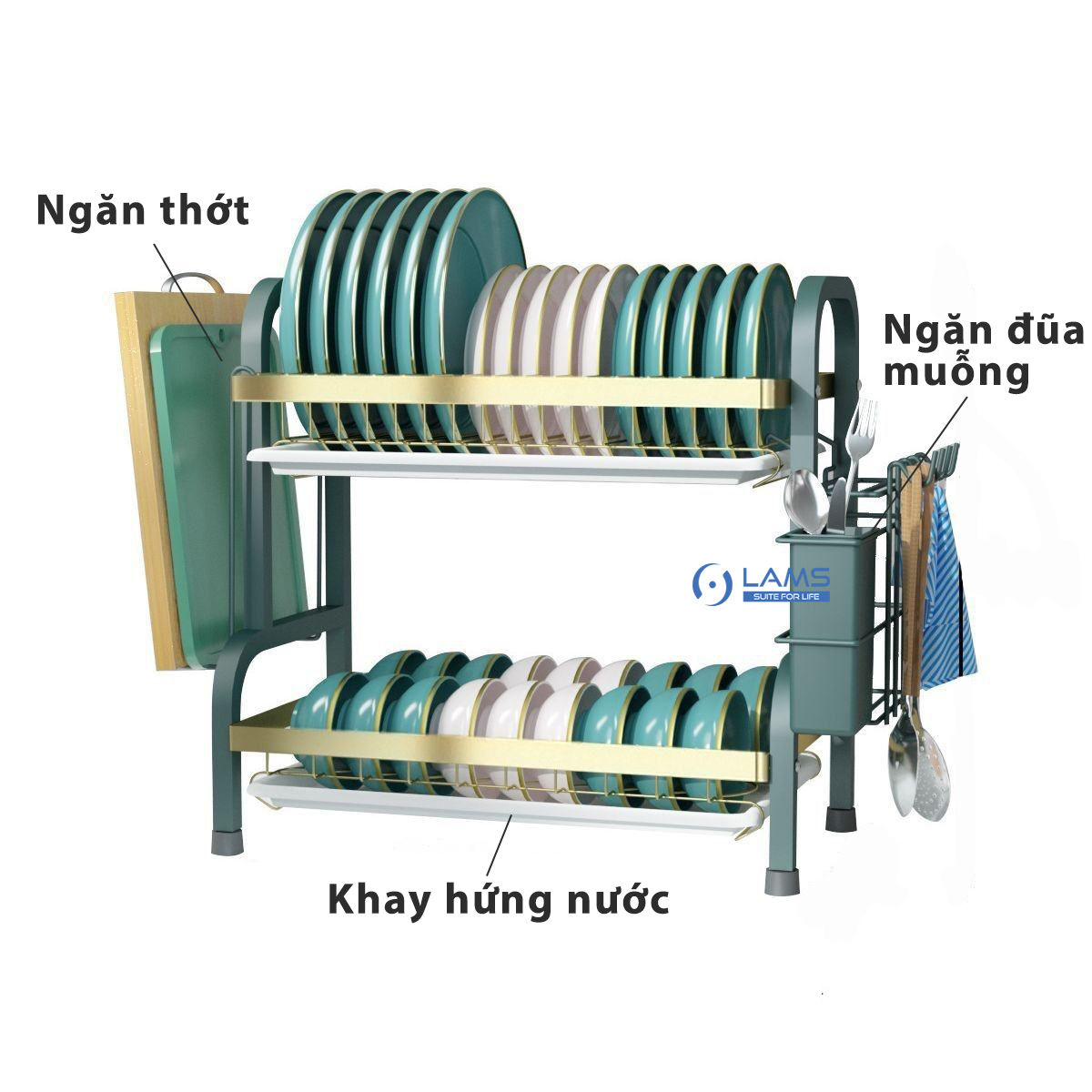 Kệ chén bát KC08